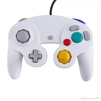 Manette pour Nintendo Wii, Wii U et Gamecube - Blanc - Straße Game ® État correct Straße Game reconditionné disponible sur Fnac