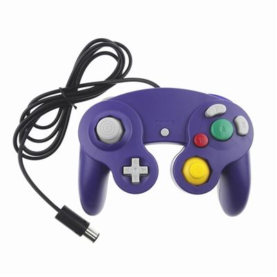 Manette pour Nintendo Wii, Wii U et Gamecube - Violet - Straße Game ® État correct Straße Game reconditionné disponible sur Fnac