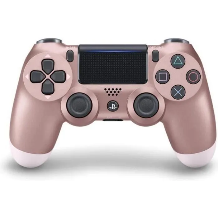 Manette PS4 DualShock 4.0 V2 Rose Gold - PlayStation Officiel Reconditionné - 53,90 € Manette PS4 DualShock 4.0 V2 Rose Gold - PlayStation Officiel Reconditionné Sony Interactive Entertainment reconditionné disponible sur Cdiscount Seconde Vie
