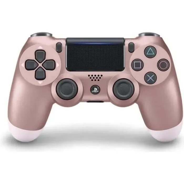 Acheter Manette PS4 DualShock 4.0 V2 Rose Gold - PlayStation Officiel Reconditionné - 52,90 € Manette PS4 DualShock 4.0 V2 Rose Gold - PlayStation Officiel Reconditionné reconditionné disponible sur Cdiscount Seconde Vie