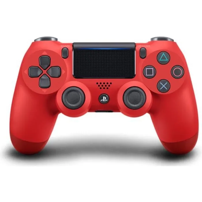 Acheter Manette PS4 DualShock 4.0 V2 Rouge/Magma Red - PlayStation Officiel Reconditionné - 52,90 € Manette PS4 DualShock 4.0 V2 Rouge/Magma Red - PlayStation Officiel Reconditionné Sony Interactive Entertainment reconditionné disponible sur Cdiscount Seconde Vie