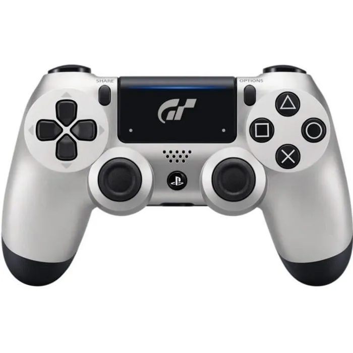 Manette PS4 DualShock Édition Limitée Silver Gran Turismo Sport - PlayStation Officiel refurbished - 68,99 € Manette PS4 DualShock Édition Limitée Silver Gran Turismo Sport - PlayStation Officiel refurbished reconditionné disponible sur Cdiscount Seconde Vie