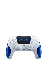 Manette sans fil DualSense Edition limitée Astro Bot Joyful Blanc et bleu Très bon état Sony reconditionné disponible sur Darty | Dero