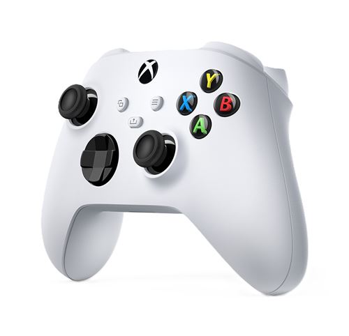 Manette sans fil Microsoft Blanc pour Xbox et PC État correct Microsoft reconditionné disponible sur Fnac