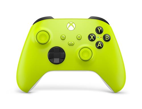Manette sans fil Microsoft Xbox Electric Volt pour Xbox et PC État correct Microsoft reconditionné disponible sur Fnac