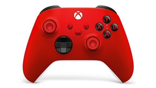 Manette sans fil Microsoft Xbox Pulse Red pour Xbox et PC État correct Microsoft reconditionné disponible sur Fnac