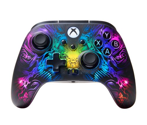 Manette sans fil PowerA Fusion Pro Lumectra pour PC Xbox 360 Xbox Series X et S Noir État correct reconditionné disponible sur Fnac