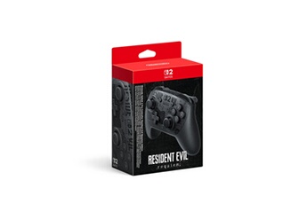 Manette sans fil Pro Controller Edition Resident Evil Requiem Noir pour Nintendo Switch 2 Bon état Nintendo reconditionné disponible sur Darty