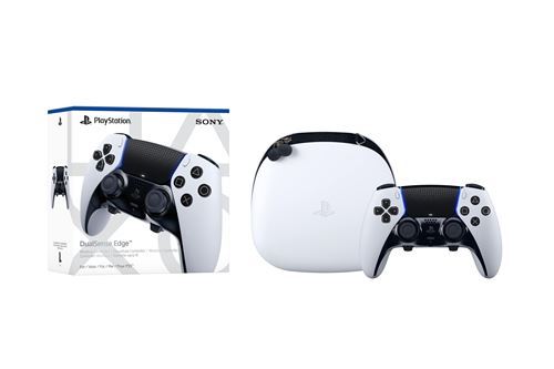 Manette sans fil Sony DualSense Edge blanc pour PS5 État correct Sony reconditionné disponible sur Fnac