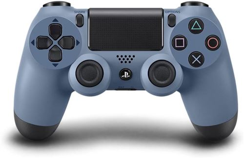 Manette sans fil Sony DualShock 4 Gris Bleu pour PlayStation 4 État correct reconditionné disponible sur Fnac