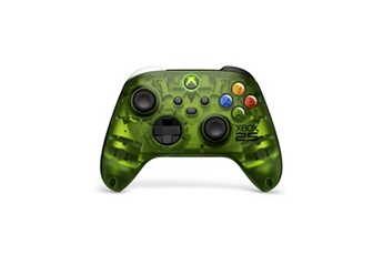 Manette sans fil X25 Edition spéciale Vert OG Translucide pour Xbox Series X|S Xbox One PC TV et appareils mobiles Bon état Xbox reconditionné disponible sur Darty | Dero