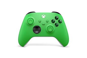 Manette sans fil Xbox Velocity Green pour Xbox et PC Très bon état Microsoft reconditionné disponible sur Darty