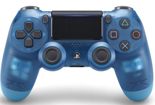 Manette Sony Dual Shock 4 Bleu Crystal PS4 État correct Sony reconditionné disponible sur Fnac