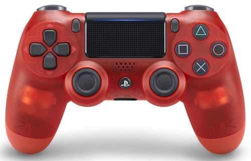 Manette Sony Dual Shock 4 Rouge Crystal PS4 État correct Sony reconditionné disponible sur Fnac
