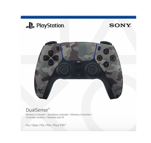 Manette Sony DualSense V2 pour PS5 et PC Noir et Gris État correct Sony reconditionné disponible sur Fnac