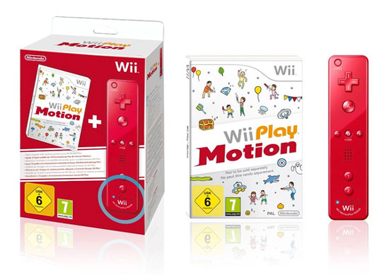 Manette Wiimote Plus rouge + jeu Wii Play Motion État correct Nintendo reconditionné disponible sur Fnac