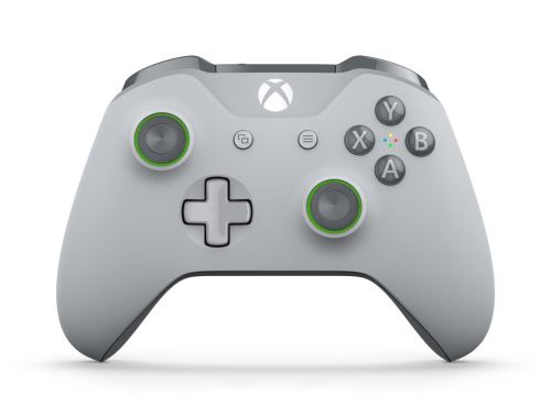 Manette Xbox One Microsoft Sans Fil Grise et Verte État correct Microsoft reconditionné disponible sur Fnac
