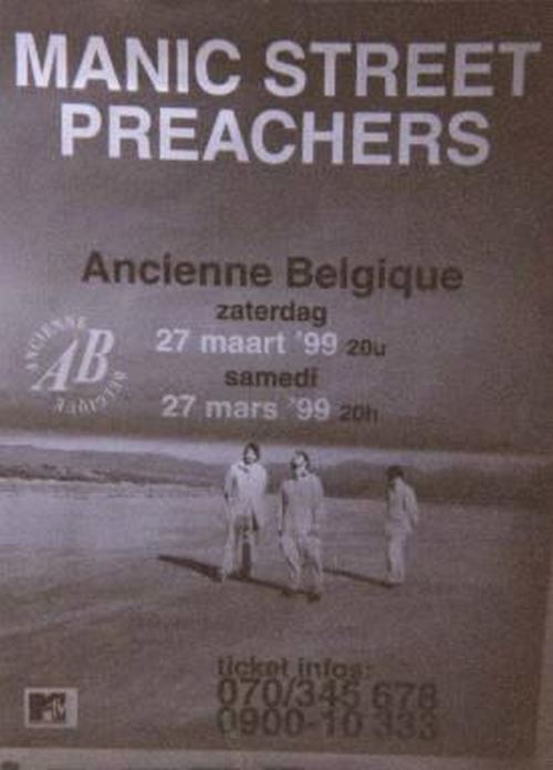 Manic Street Preachers - 70x100 cm - AFFICHE / POSTER État correct N/A reconditionné disponible sur Fnac