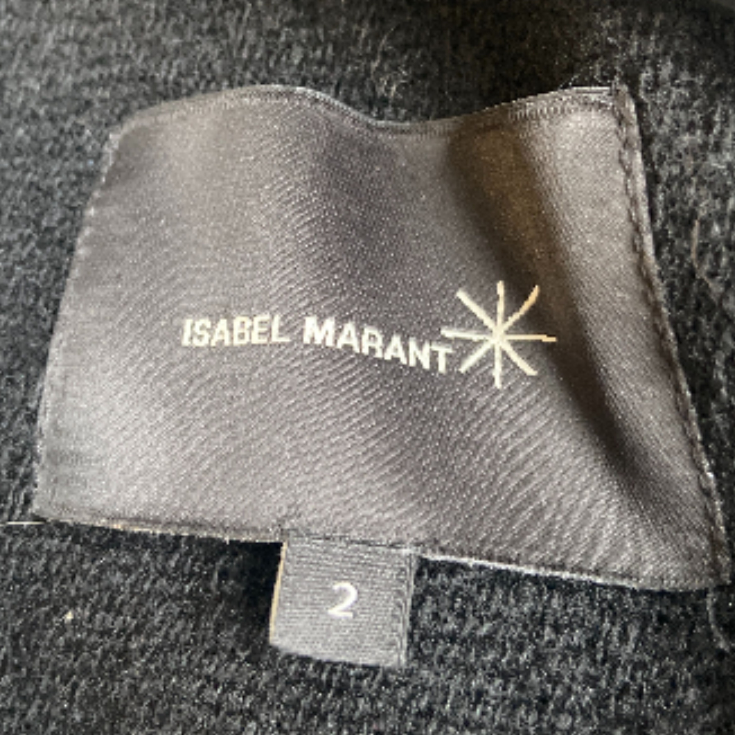 Voir photo 2 de Manteau Isabel Marant T.2 Manteau Isabel Marant T.2 Bon état reconditionné photo 2