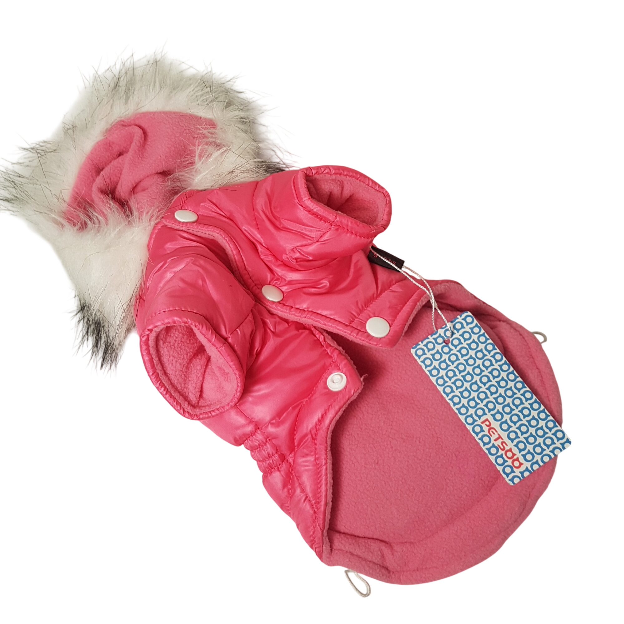 Manteau rose pour très chien chihuahua comme neuf Parfait état - 15,00 € Manteau rose pour très chien chihuahua comme neuf Parfait état reconditionné disponible sur Label Emmaüs