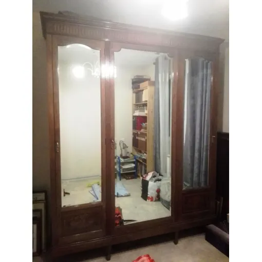 Maple And Co -- Lot De Mobilier Anglais Ancien, Début 20 Éme -- Armoire - Buffet - 12 Chaises Bon état reconditionné disponible sur Rakuten
