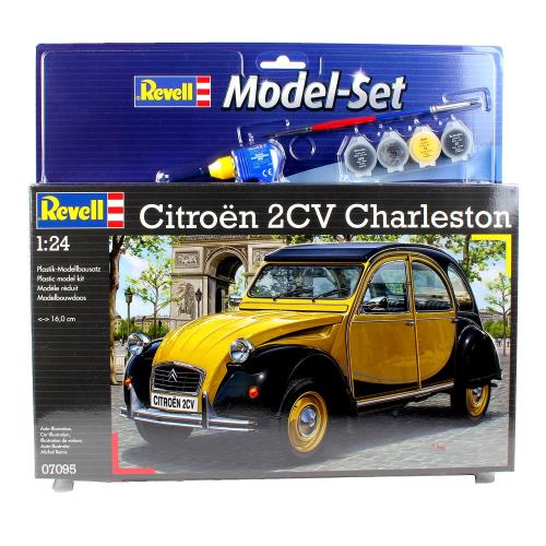 Maquette Citroën 2CV Charleston Revell 67095 Model Set 126 pièces État correct Revell Model Set reconditionné disponible sur Fnac