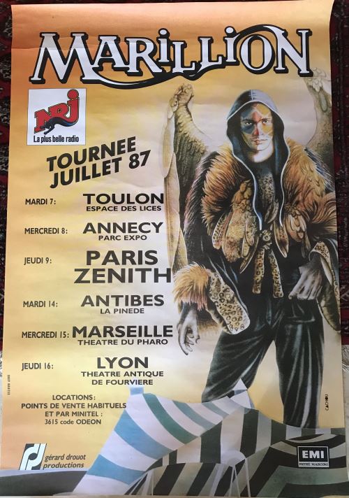 Marillion - 80x120 cm - AFFICHE / POSTER État correct N/A reconditionné disponible sur Fnac | Dero