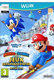 Mario & Sonic Aux Jeux Olympiques d'Hiver de Sotchi 2014 Wii U Très bon état N/A reconditionné disponible sur Darty | Dero