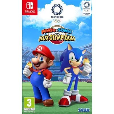 Mario & Sonic aux Jeux Olympiques de Tokyo 2020 Nintendo Switch État correct - 38,99 € Mario & Sonic aux Jeux Olympiques de Tokyo 2020 Nintendo Switch État correct Nintendo reconditionné disponible sur Fnac