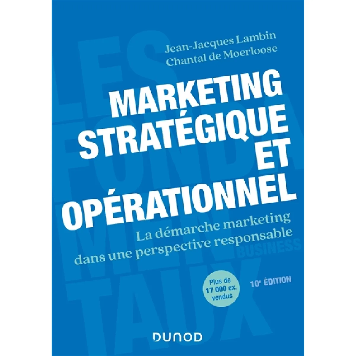 Acheter Marketing stratégique et opérationnel : la démarche marketing dans une perspective responsable État correct - 15,12 € Marketing stratégique et opérationnel : la démarche marketing dans une perspective responsable État correct N/A (Il ne s'agit pas d'une marque reconditionné disponible sur Rue du Commerce Seconde Vie
