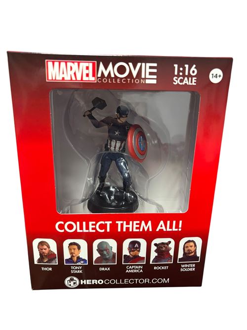 MARVEL MOVIE 1:16 FIGS-CAPTAIN AMERICA (ENDGAME) 18 CM État correct N/A reconditionné disponible sur Fnac