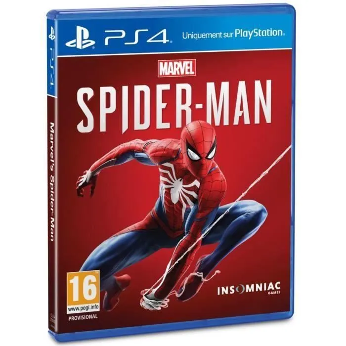 Marvels Spider-Man Jeu PS4 Reconditionné - 39,90 € Marvels Spider-Man Jeu PS4 Reconditionné reconditionné disponible sur Cdiscount Seconde Vie | Dero