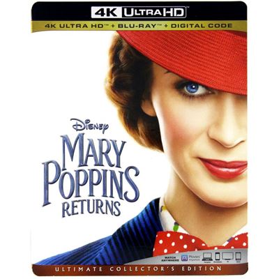 Mary Poppins Returns 4K UHD [BLU-RAY 4K]+[BLU-RAY] État correct reconditionné disponible sur Fnac