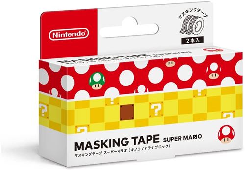 Masking Tape Nintendo Labo Super Mario Mushroom And Hatena Block Pour Nintendo Switch État correct N/A reconditionné disponible sur Fnac
