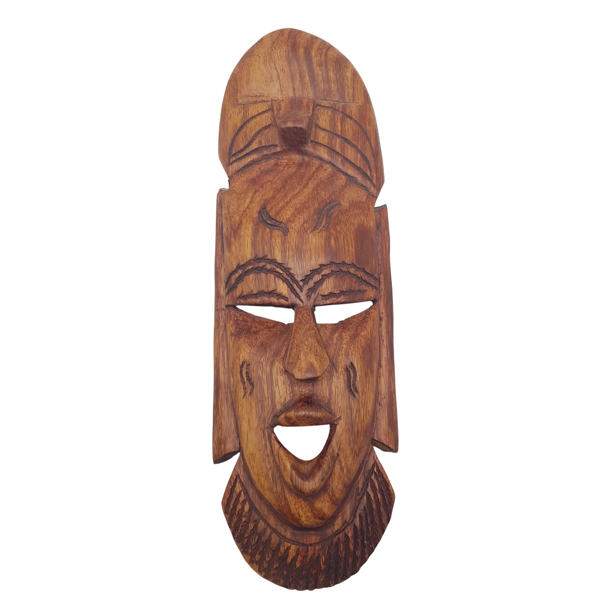Acheter Masque africain en bois massif, sculpté dans la masse - pièce unique Très bon état - 10,00 € Masque africain en bois massif, sculpté dans la masse - pièce unique Très bon état reconditionné disponible sur Label Emmaüs