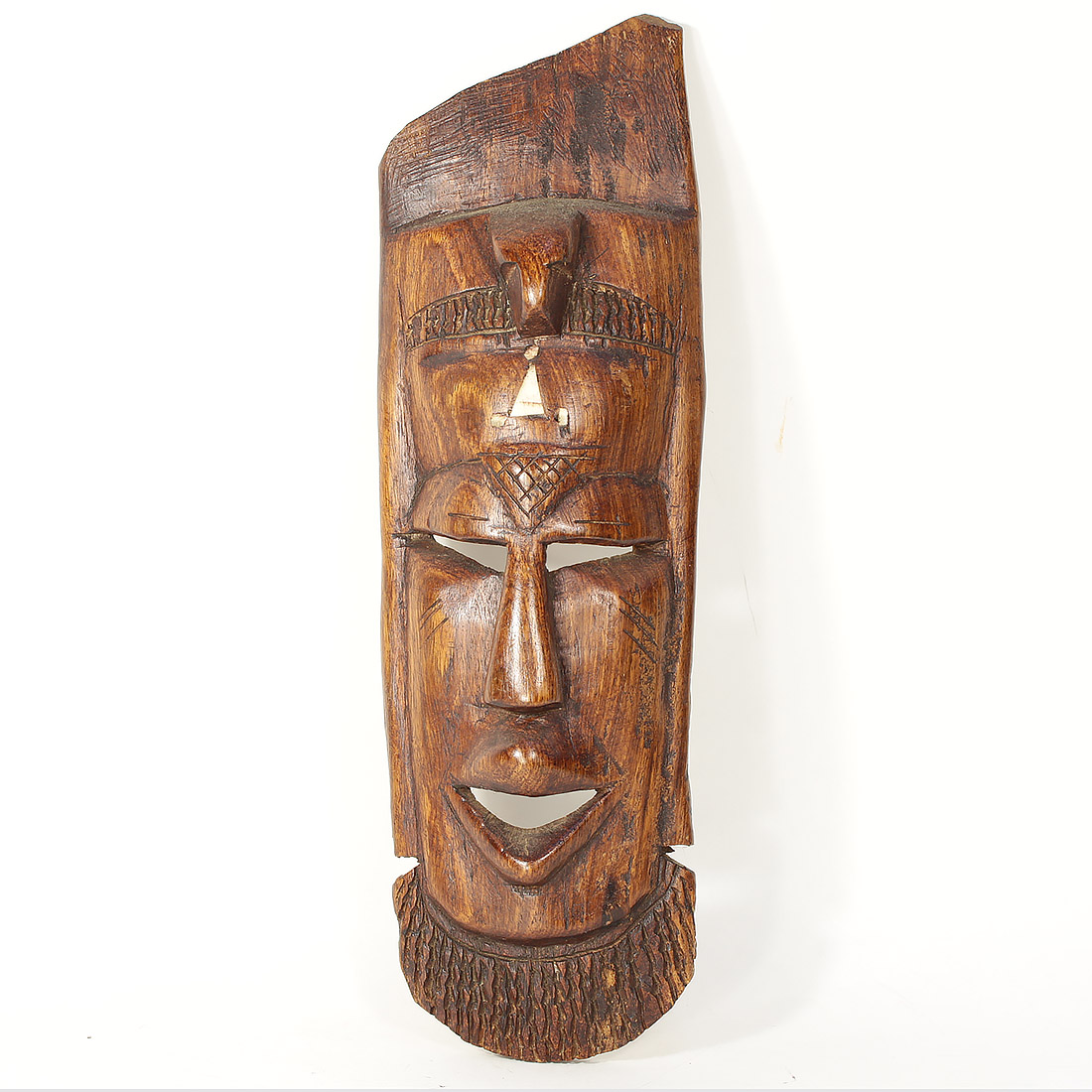 Acheter Masque africain sculpté Bon état - 22,00 € Masque africain sculpté Bon état reconditionné disponible sur Label Emmaüs