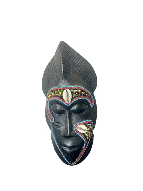 Masque africain - 12,00 € Masque africain reconditionné disponible sur Label Emmaüs