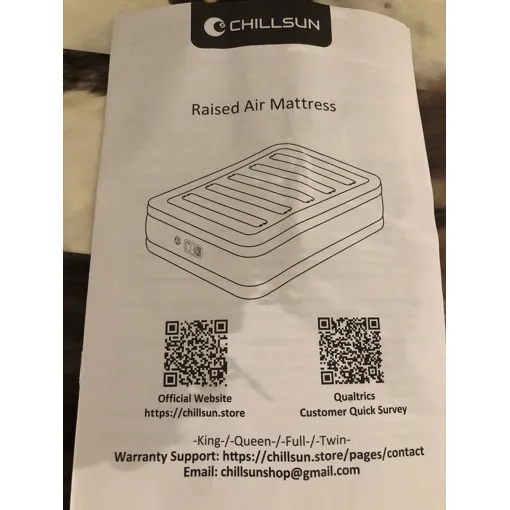 Matelas gonflable deux places Bon état reconditionné disponible sur Rakuten