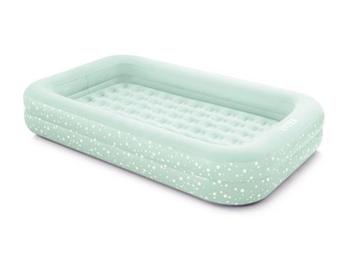 Matelas gonflable Intex 66810 lit d'enfant une place camping portable Vert État correct reconditionné disponible sur Fnac