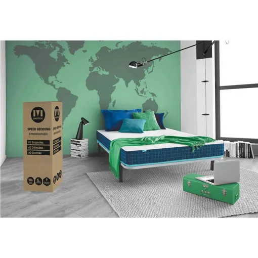Matelas Merinos cool bed couchage latex 160x200 Bon état reconditionné disponible sur Rakuten