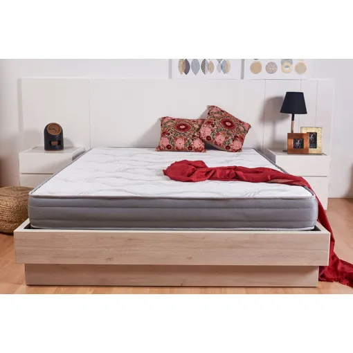 Matelas Mousse 140x190 cm - 16 cm d'épaisseur - 7 zones confort, Tessuto Strech LOVAT Bon état reconditionné disponible sur Rakuten