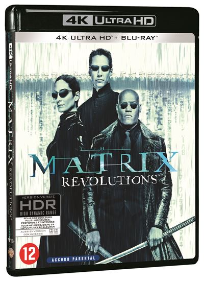 Matrix Revolutions Blu-ray 4K Ultra HD État correct reconditionné disponible sur Fnac