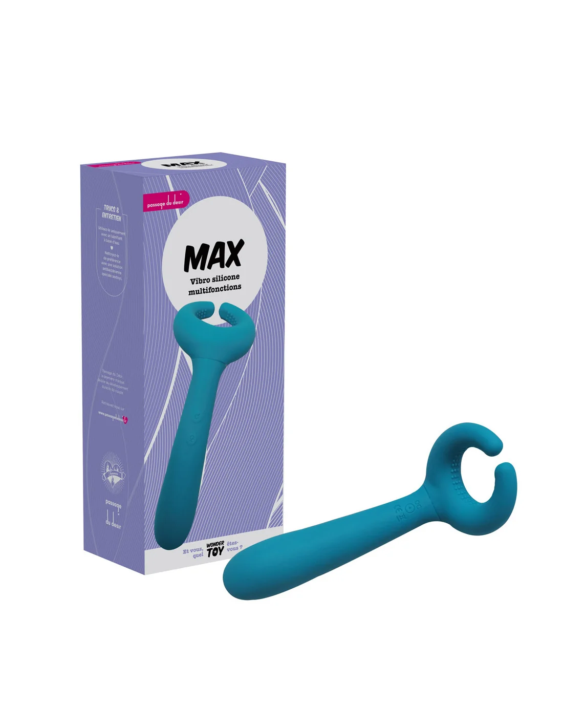 Max double vibromasseur — Parfait état / Bleu reconditionné disponible sur Rejouis | Dero