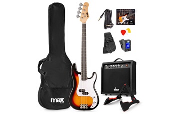 Max Gigkit Basse Electrique, Kit Complet Ampli 40 Watts - Sunburst Très bon état N/A reconditionné disponible sur Darty