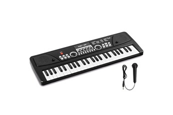 Max KD49 - Clavier Electronique 49 Touches pour Enfant avec Batterie & Micro - Noir Très bon état N/A reconditionné disponible sur Darty