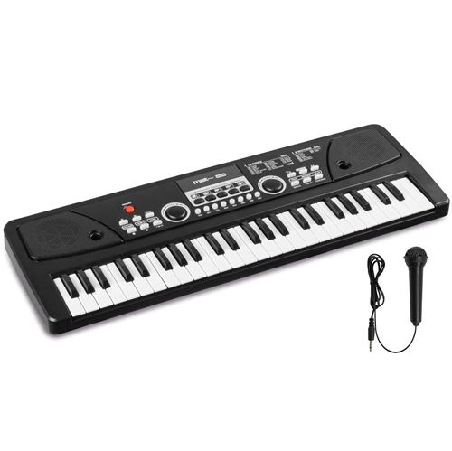 Max KD49 - Clavier Électronique 49 Touches pour Enfant avec Batterie & Micro - Noir État correct N/A reconditionné disponible sur Fnac