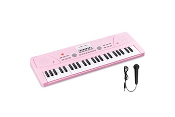 Max KD49P - Clavier Electronique 49 Touches pour Enfant avec Batterie & Micro - Rose Très bon état N/A reconditionné disponible sur Darty | Dero