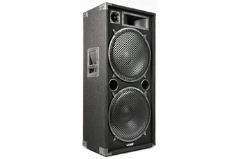 MAX MAX215 - Enceinte disco, puissance de 2000 Watts, 2x 15 pouces, idéale pour les soirées disco, les karaokés, les fêtes Très bon état N/A reconditionné disponible sur Darty