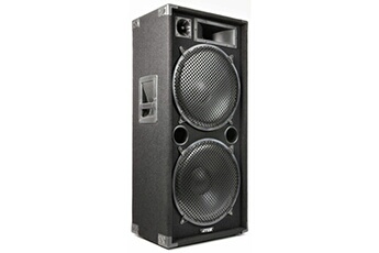 MAX MAX215 - Enceinte disco, puissance de 2000 Watts, 2x 15 pouces, idéale pour les soirées disco, les karaokés, les fêtes Très bon état N/A reconditionné disponible sur Darty