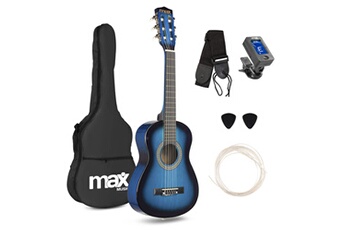 Max SoloArt Pack Guitare Classique Junior 1/4 - Bleue, Enfant 4 à 6 ans Très bon état N/A reconditionné disponible sur Darty | Dero